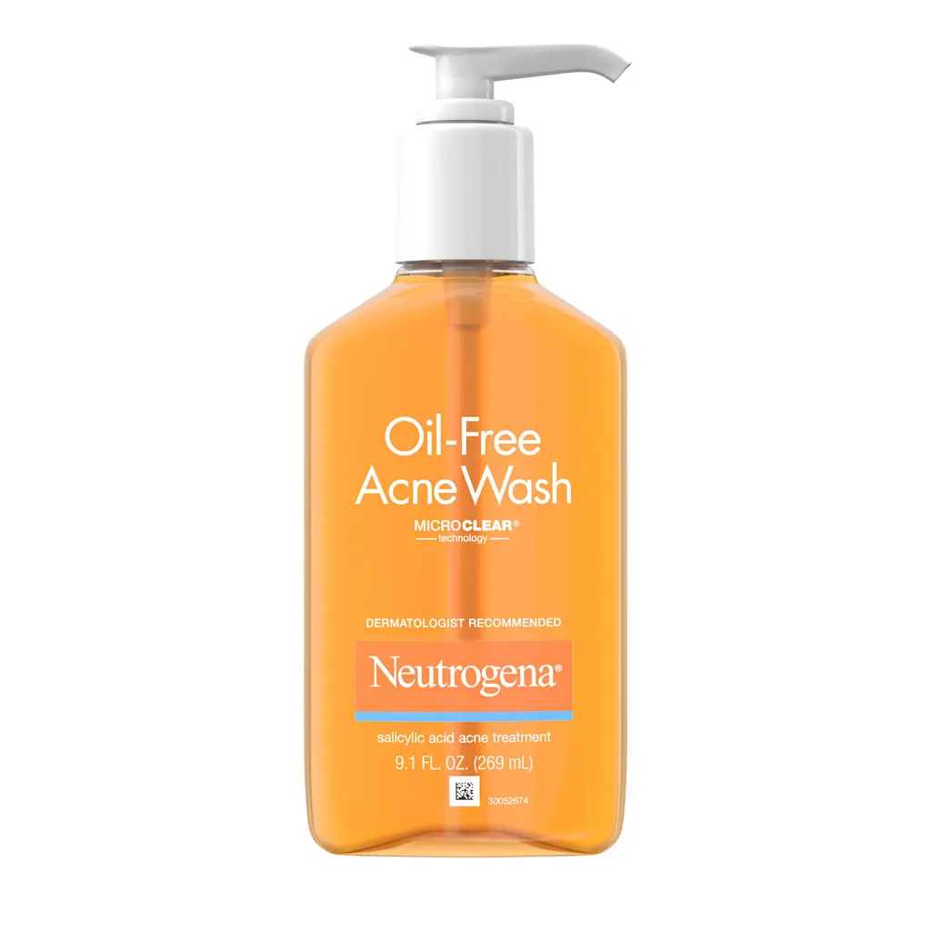 Neutrogena Oil Free Acne Wash Facial Cleanser (175ml)