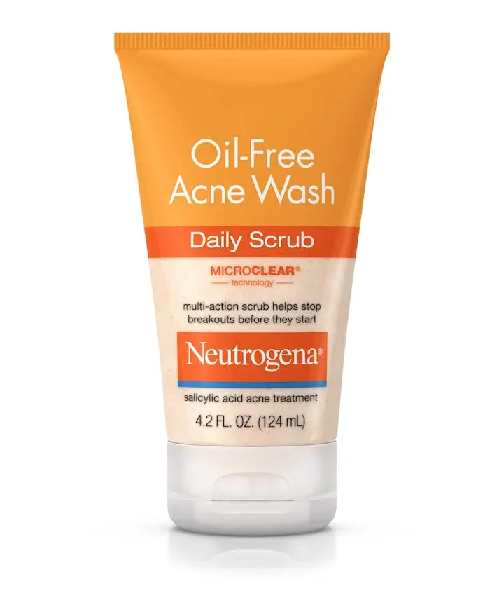 Neutrogena Oil-Free Acne Wash Daily Scrub (124ml)