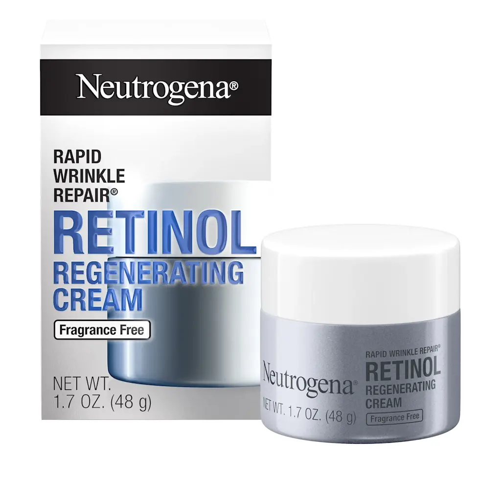 Neutrogena Rapid Wrinkle Repair Regenerating Retinol Cream Fragrance-Free (48gm)