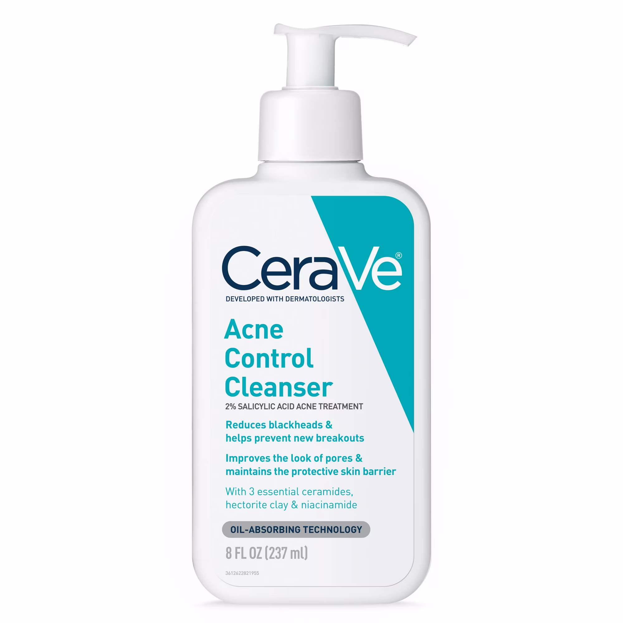 CeraVe Acne Control Face Cleanser with 2% Salicylic Acid  237ml