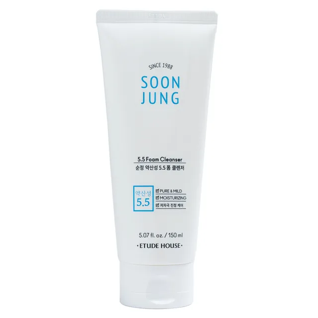 ETUDE  Soon Jung 5.5 Foam Cleanser