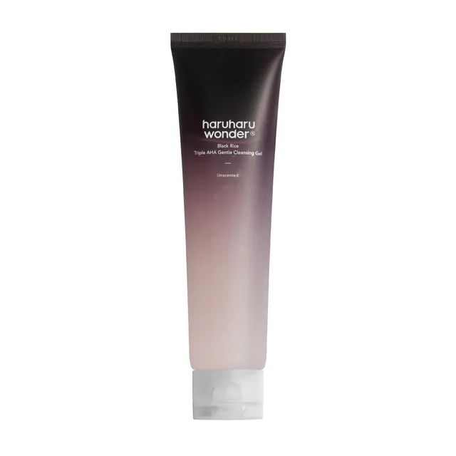 haruharu wonder  Black Rice Triple AHA Gentle Cleansing Gel